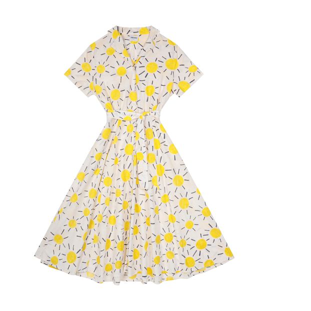 Robe Midi Sun Coton Bio - Collection Femme --product