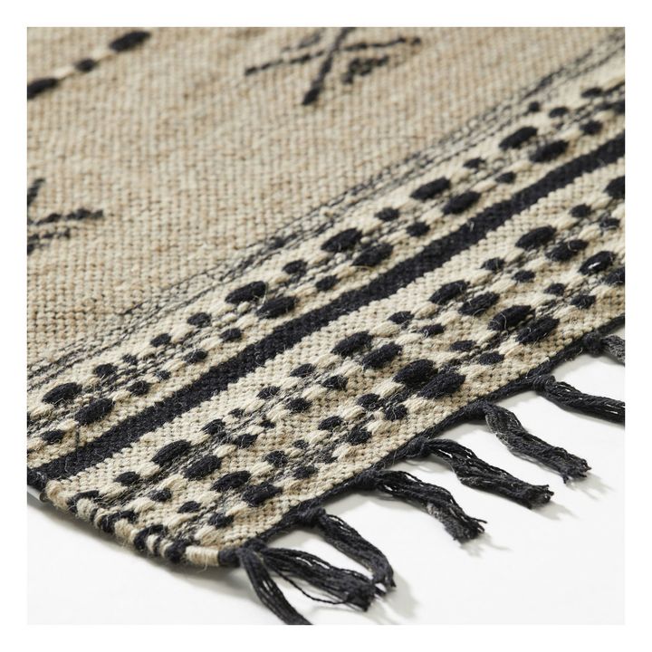 Tapis Cros en laine et coton Sable- Image produit n°5