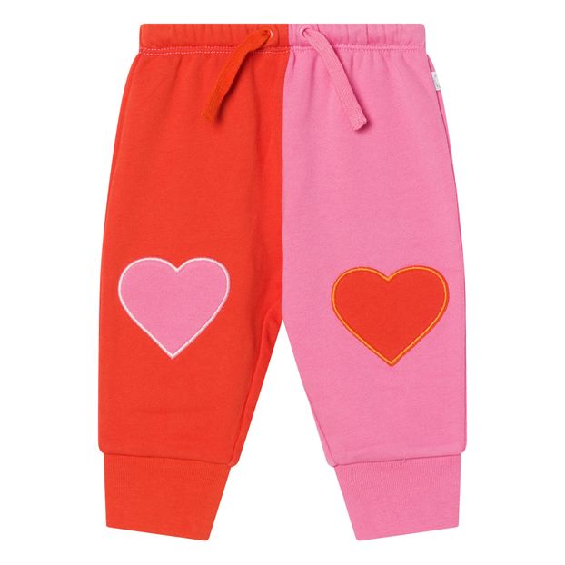 Jogger algodón orgánico Corazones Bebé-product