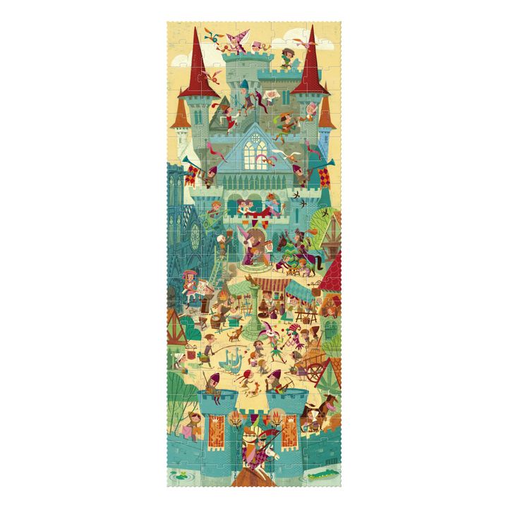 Puzzle Evolution Zurück ins Mittelalter - 100 Teile- Produktbild Nr. 1