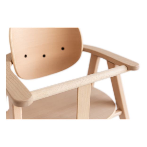 Chaise haute évolutive en bois massif Growing green-product