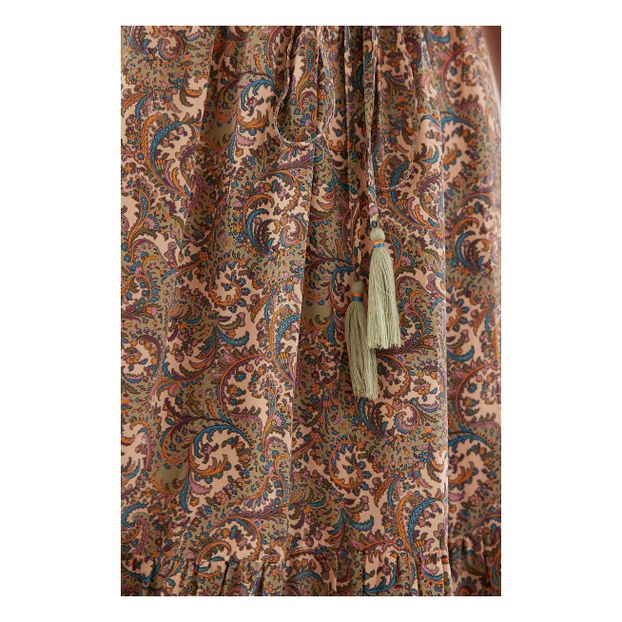 Robe Rafaelle Imprimé Cachemire Soie-product