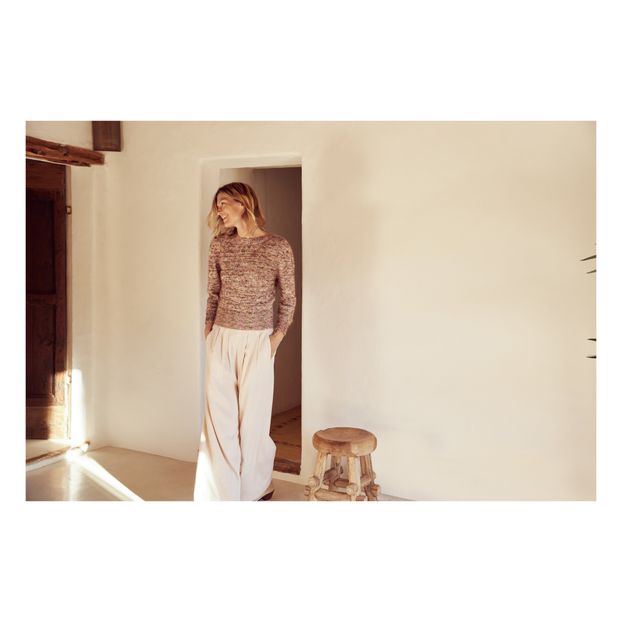 Maglione Rosaria Kid in lana e mohair-product