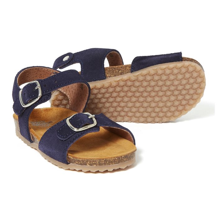 Two Con Me - Sandales Boucles Bleu marine- Image produit n°2