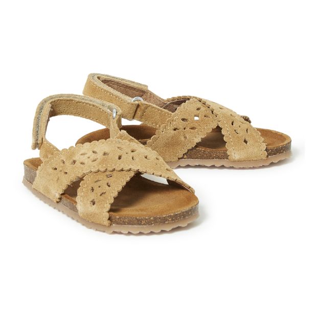 Two Con Me - Crossed Openwork Sandals-product