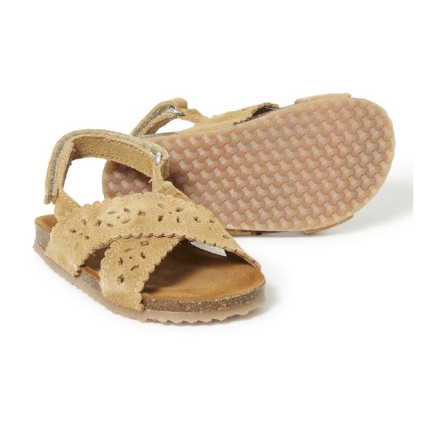 Two Con Me - Crossed Openwork Sandals-product