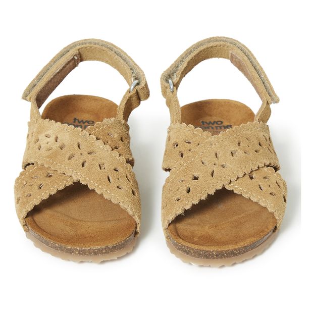 Two Con Me - Crossed Openwork Sandals-product