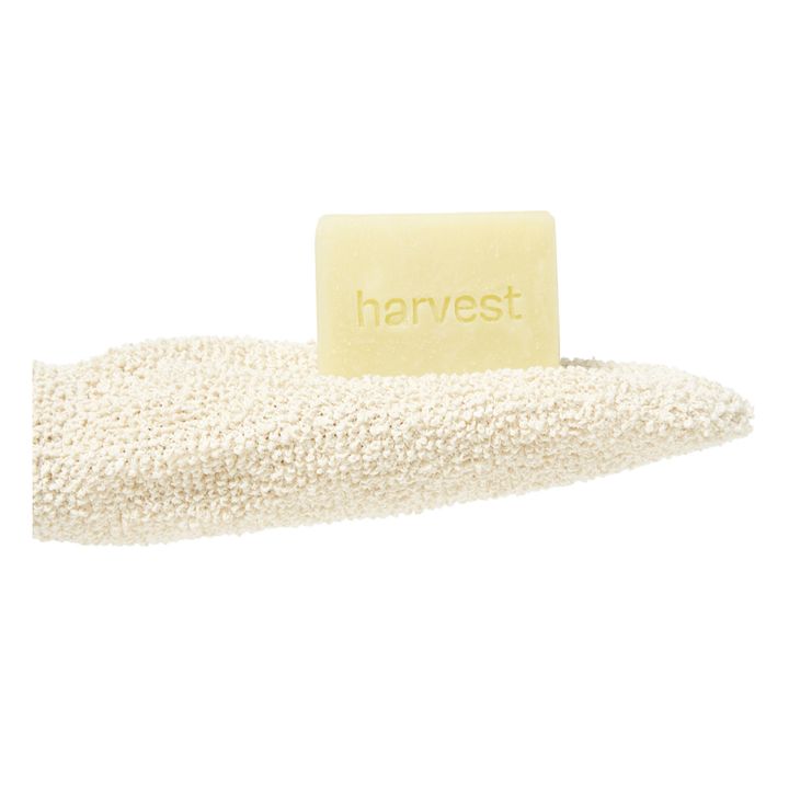 Jabón de jazmín y caléndula con guante exfoliante - 100 g- Imagen del producto n°1