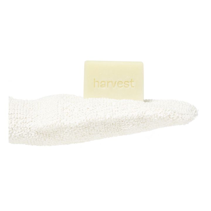 Jabón de monoi y karité con guante exfoliante - 100 g- Imagen del producto n°1