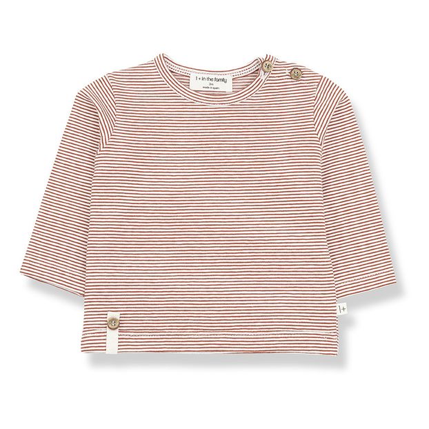 Odon Striped Recycled Cotton T-Shirt -product