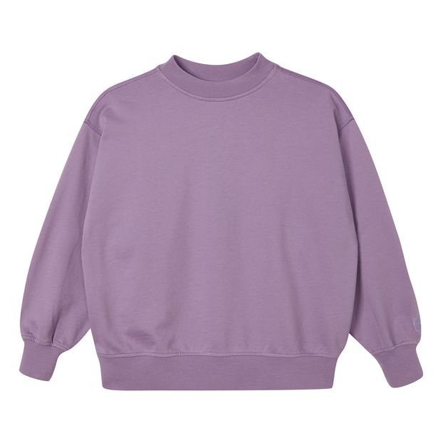 Oversized Plain Organic Cotton Sweatshirt -product