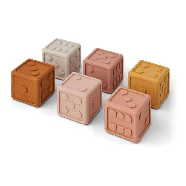 Dé Gloria en caoutchouc naturel - Set de 6-product