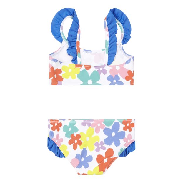 Recylced Nylon Two Piece Floral Swimsuit -product