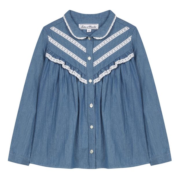 Chemise Chambray Brodée-product
