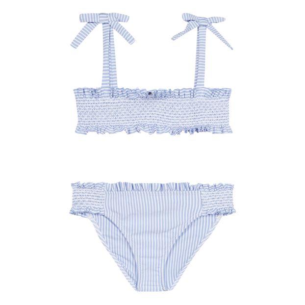 Striped Two Piece Swimsuit -product
