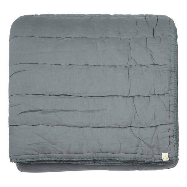 Hand Embroidered Cotton Quilt Blanket -product