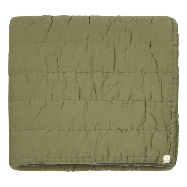 Hand Embroidered Cotton Quilt Blanket -product