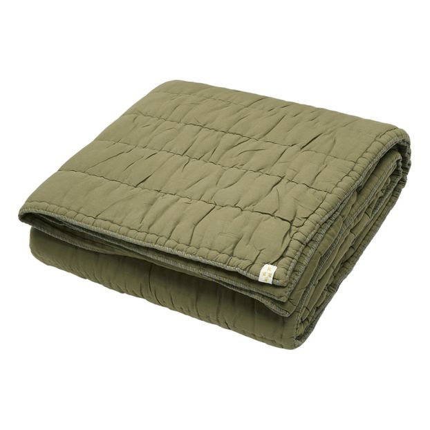 Hand Embroidered Cotton Quilt Blanket -product