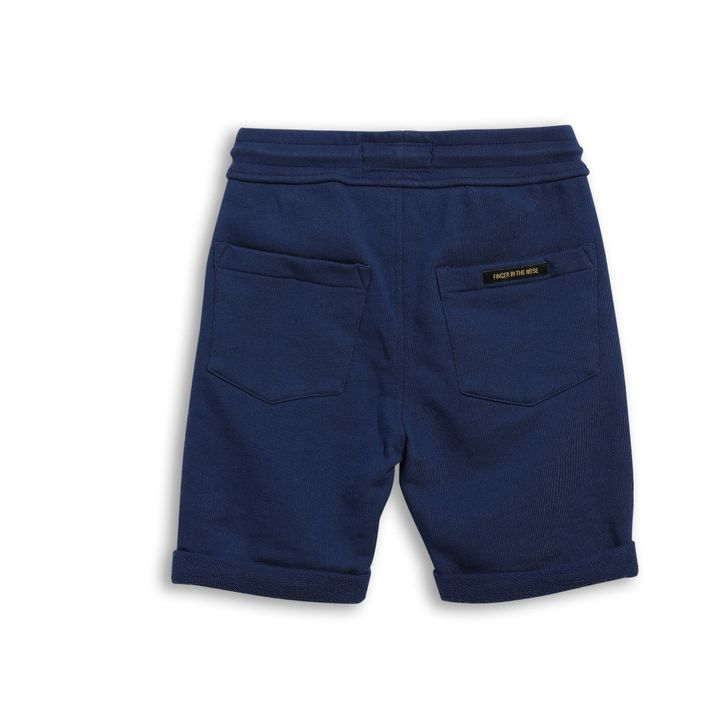New Grounded Plain Shorts | Blue- Product image n°1