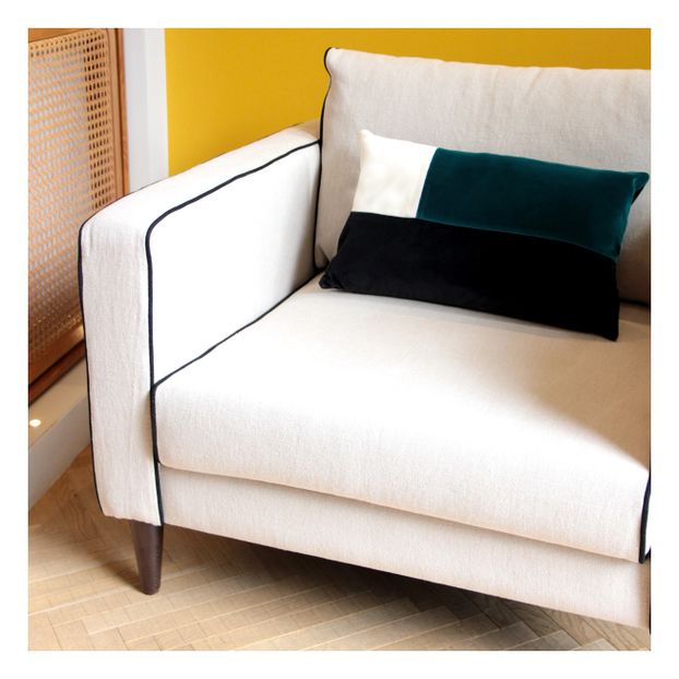 Coussin en velours Echec et mat-product