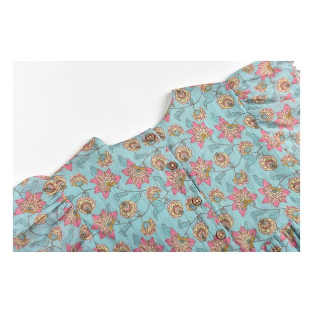 Tutina con pantaloncini in cotone bio Mayalia-product