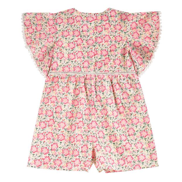 Tutina con pantaloncini in cotone bio Mayalia-product
