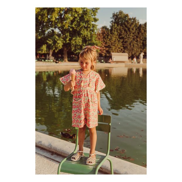 Tutina con pantaloncini in cotone bio Mayalia-product