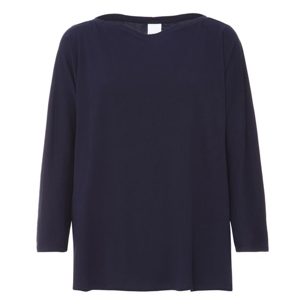 T-Shirt Col Bateau Relaxed Coton Bio-product