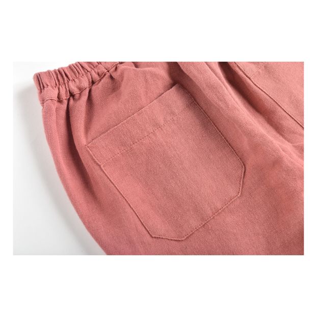 Pantalón de lino y algodón orgánico Acilu-product