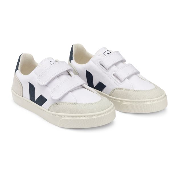 Baskets V-12 Cuir Vegan Toile de Coton Bio-product