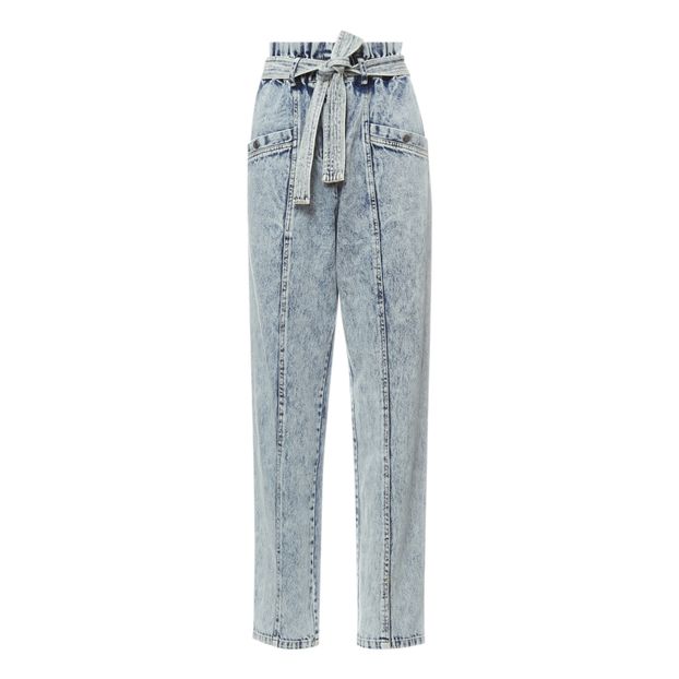 Jean Paperbag Betty Acid Wash-product