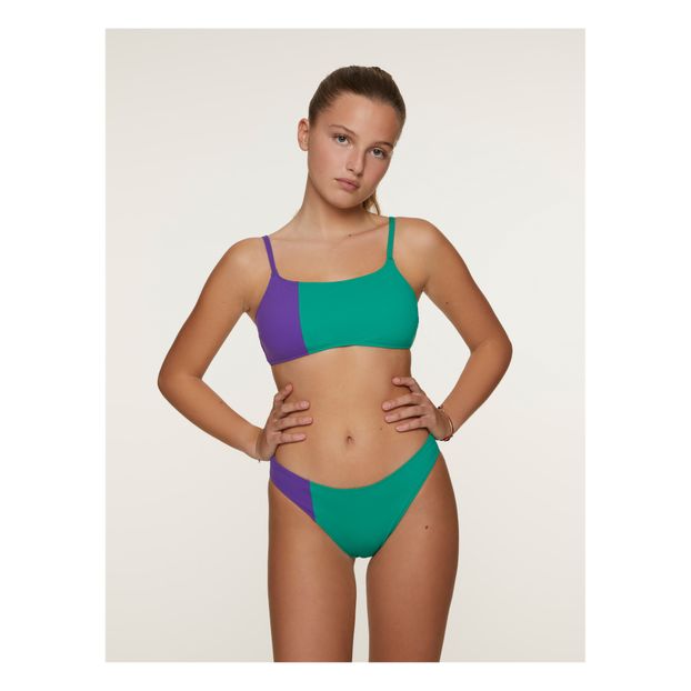 Organic Bicolour Bralette Bikini Top -product