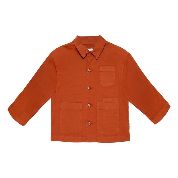David Organic Cotton Poplin Jacket -product