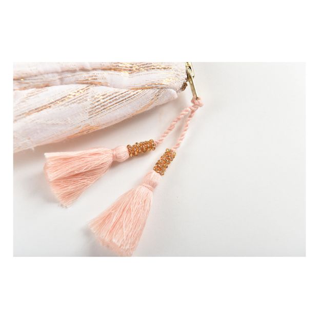 Pochette Mila en coton & lurex-product