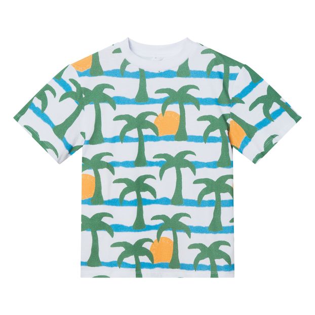 T-Shirt Coton Bio Palmiers-product