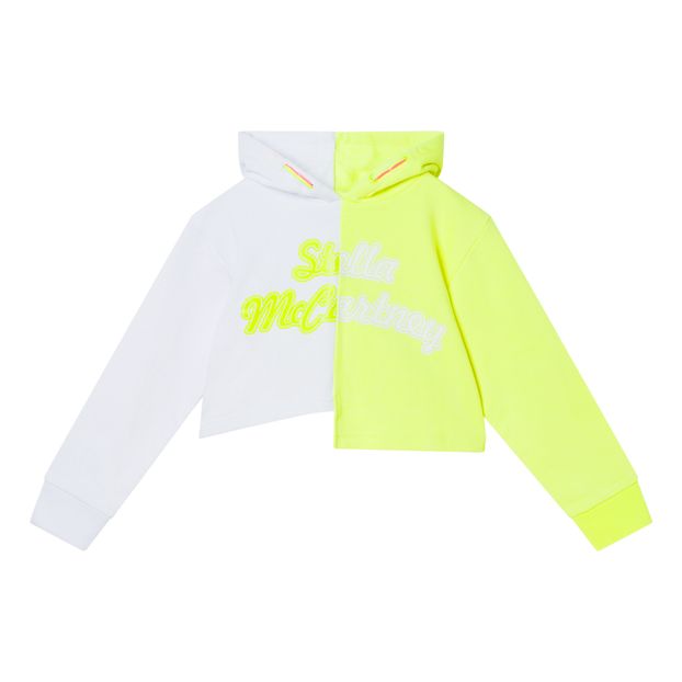 Sweat Capuche Coton Bio Cropped - Collection Active Wear --product
