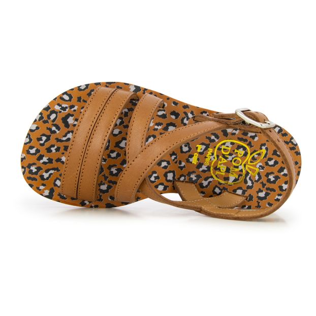 Lagon Print Plagette Sandals -product