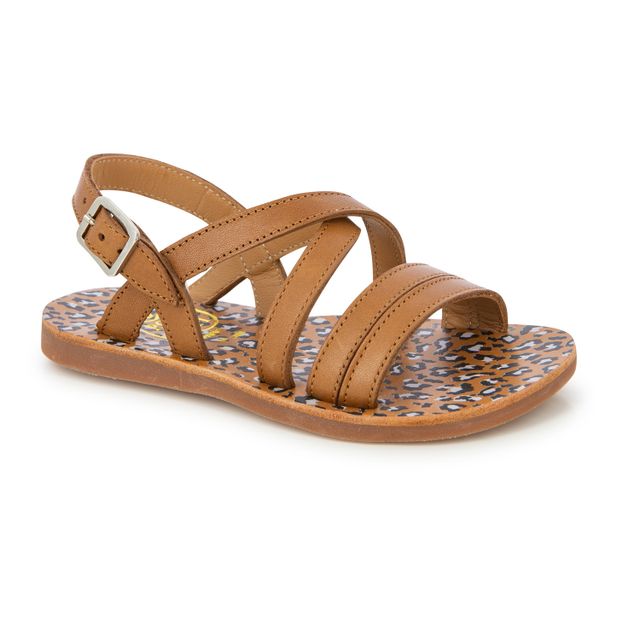 Lagon Print Plagette Sandals -product