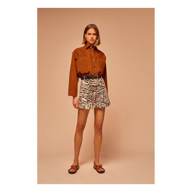 Mars Braided Leather Belt -product