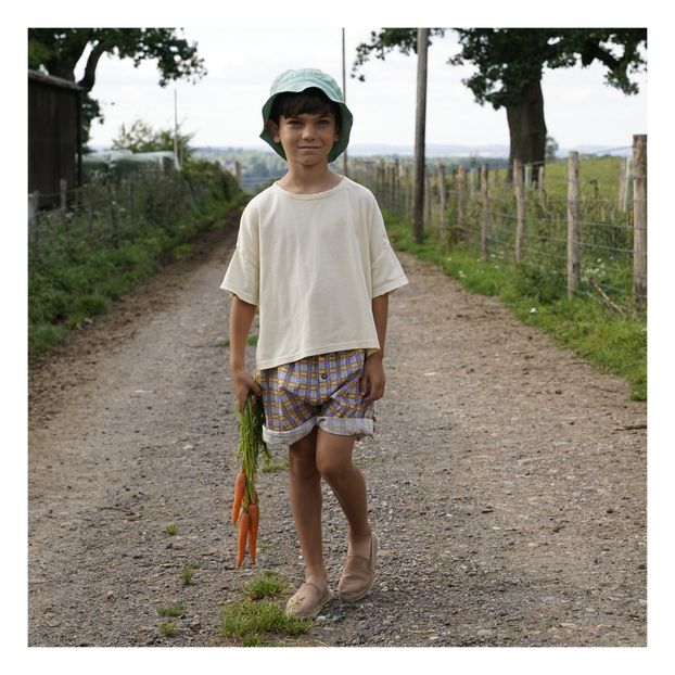 Shorts in cotone bio True-product