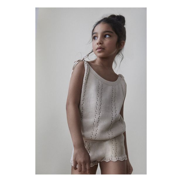 Alice Organic Cotton Knit Shorts -product