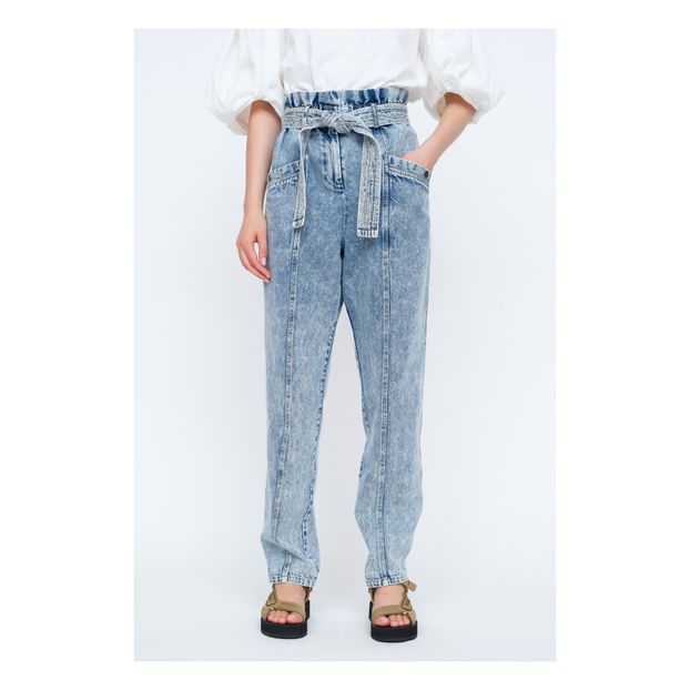 Jean Paperbag Betty Acid Wash-product