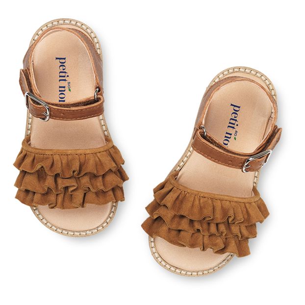 Sandali con volants-product