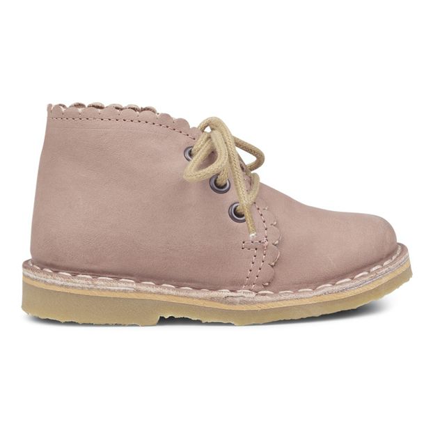 Boots à Lacets Festonnées-product