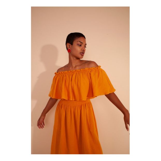 Robe Otto Gaze de Coton-product