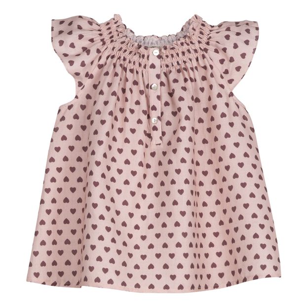 Perette Organic Cotton Heart Blouse -product