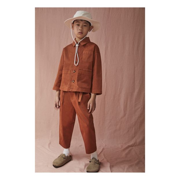 David Organic Cotton Poplin Jacket -product