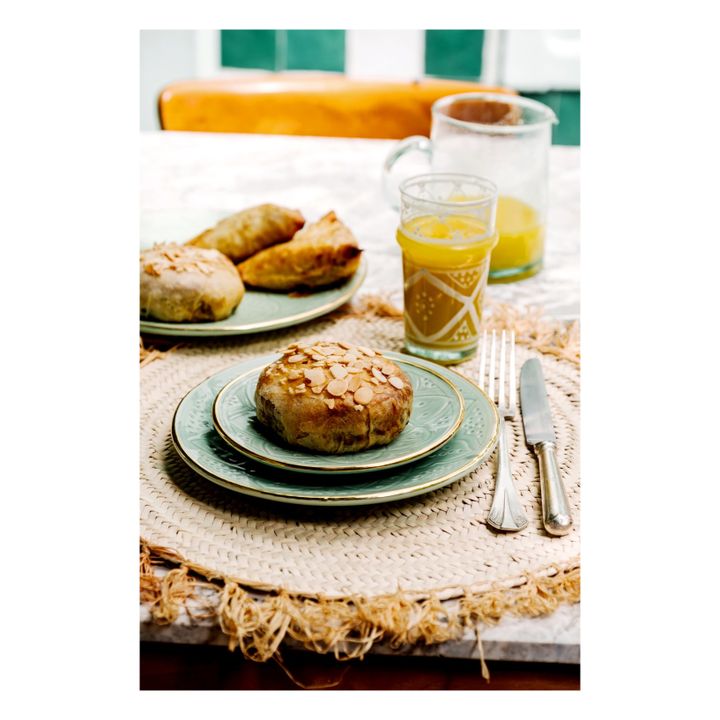 Plato Huella | Verde Almendra- Imagen del producto n°4