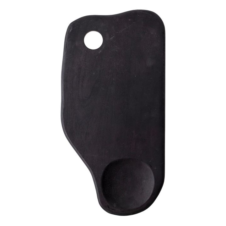 Espositore in legno di acacia | Nero- Immagine del prodotto n°1