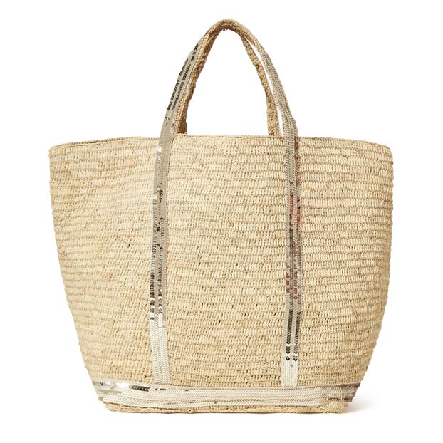 Cabas Grand Raphia et Paillettes-product